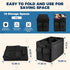 200 Lbs, Back Front Seat Extender for Large Dogs Up to Adjustable Dog Back Seat Extender with Cushion & Storage Box