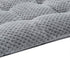 WONDER MIRACLE Fuzzy Deluxe Pet Beds, Super Plush Dog or Cat Beds, Machine Wash & Dryer Friendly (S-Grey, 15" x 23")