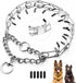 Dog Prong Collar, Pinch Collar with Quick Release Buckle, No Pull Choke Collar for Medium Large Dog Training