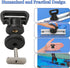 Tie Downs Track Mount for Kayak, Vertical Tie Downs for Cooler, Crate & Accessories, 4 Pack