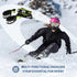 Hikeen Ski Carrier Straps, Adjustable Anti-slip Shoulder Slings for Poles and Boot Downhill Skis