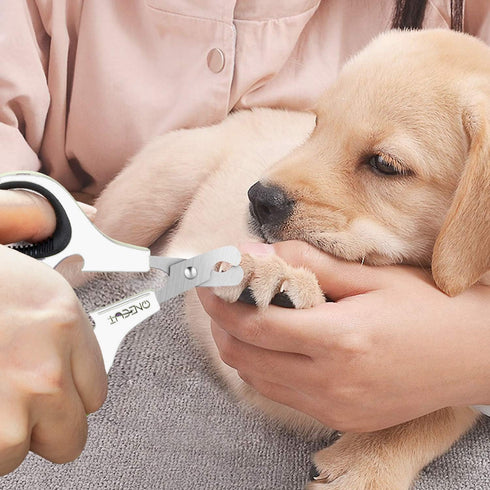 OneCut Pet Nail Clippers - Professional Cat & Kitten Claw Trimming Clippers, Sharp & Safe for Small Pets