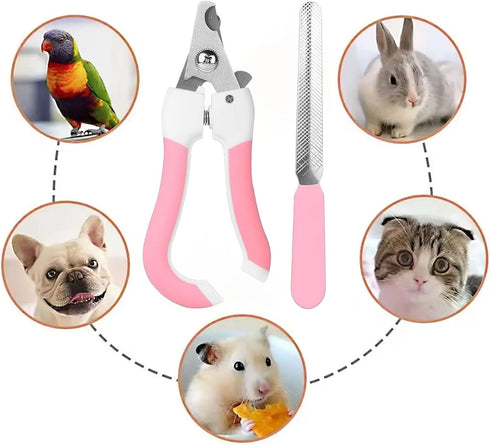 Generic Zoocozy Trimmers, Cat Dog Pets Nail Clippers and Cat Grooming Supplies with Safety Guard, Avoid Overcutting