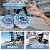 Premium 20Pcs 608rs Skateboard Bearings - Chrome Steel Longboard Bearings, 8x22x7mm, Double Rubber Sealed