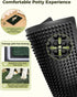 Petcozife 16"x20" 2pcs Dog Grass Pad with Tray, Grass Pad for Dogs Potty with Artificial Grass, Indoor Dog Litter Box