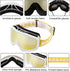 Karsaer Ski Goggles - Anti-Fog Snow Goggles OTG with 100% UV Protection for Men, Women & Youth