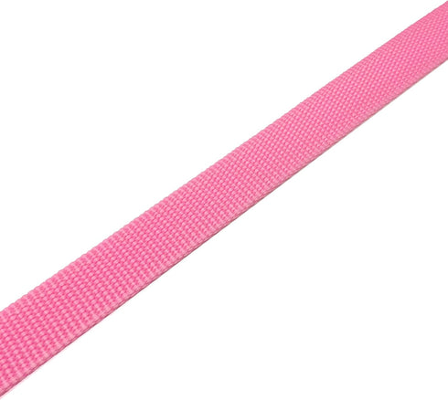 TAIAN 5 FT Strong Dog Leash - Nylon Leashes for Small Medium Large Dogs (Pink)