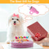 Mity rain Funny Tumbler with Handle Cup Dog Toys, Squeaky Interactive Fluff and Tuff Toys for Dogs