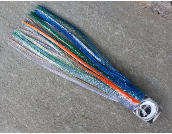 Generic 7.5" Big-Eye Lure Fishing Trolling Tuna Dolphin Wahoo - Blue/Silver