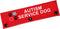Autism Alert Dog Leash Sleeve - Service Dog Leash Wrap Alert Tag for Pet Birthday Gift (Autism Service-Sleeve)