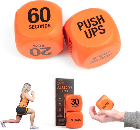 Phoenix Fitness Exercise Dice - Workout Dice Game for Cardio, HIIT Training