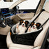 NETSEKEPET Elevated Dog Booster Car Seat for Medium/Small Dogs, up to 30 lbs,