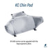 Deuter Kid Comfort Chin Pad - Grey Accessory for Child Carrier