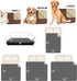 62 82 inch, 1 NICETOWN Dog Bed Cover for Pets Blankets Rug Pads for Couch Protection Waterproof Bed Covers Dog Blanket