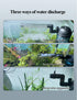 5-20 UPETTOOLS Aquarium Filter Fish Tank Filter with Fluid Bed Sponge Filter Multiple Function Ultra-Silent Filter