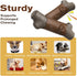 Dog Chew Toys for Aggressive-Chewers - Indestructible Dog Toy for Aggressive Chewer,Tough Chew Toys for Dogs (Rubber Log-Branches)
