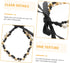 Pet Pearl Collar, Cat Pearl Necklace, Artificial Pearl Collars for Dogs, Crystal Neck Strap for Puppies