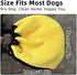 2 Towels(8"x9") MANON ROSA Pet Towel for Drying Dogs Face and Mouth Quick Dry Train Dog to Wipe Face After Drinking