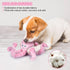 Dog Squeaky Toys Octopus, Tough Plush Toys for Large Medium Small Dogs, Funny Birthday Presents