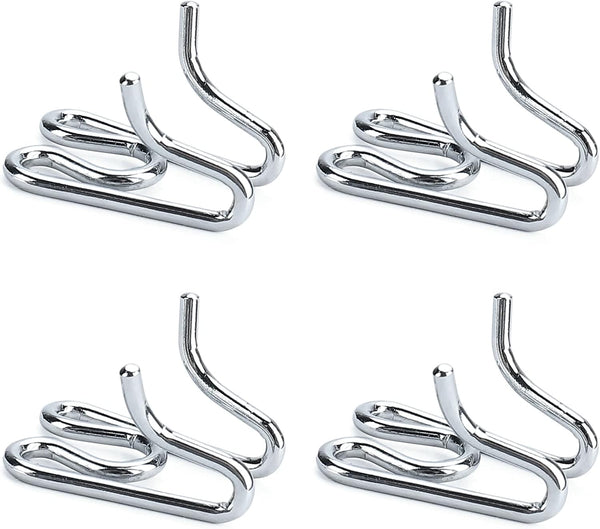 Dog Collar Extra Links for Herm. Sprenger Collar, 4 Pack Steel Chrome Plated Training Collar Links (2.25mm, Silver)