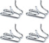 Dog Collar Extra Links for Herm. Sprenger Collar, 4 Pack Steel Chrome Plated Training Collar Links (2.25mm, Silver)