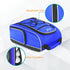 Wolt Golf Shoe Bag for Travel, Zippered Carrier Bags with Ventilation & Double Outside Pocket for Accessories (Blue)