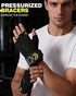 FitDA 2-in-1 Workout Gloves, Weight Lifting Gloves with Wrist Wrap Support for Men & Women, Ventilated Fingerless