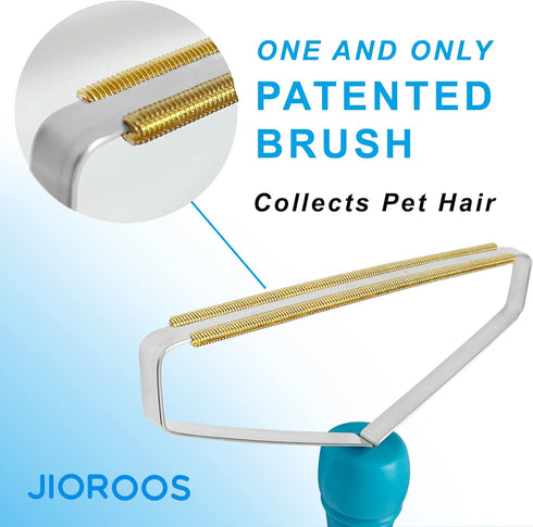 Pet Hair Remover, Portable Pet Hair Remover, Reusable Pet Cat and Dog Hair Remover, Cat and Dog Hair Remover for Couch, Carpet, Rugs, Pet Tower & More - Gets Every Hair!