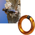 Rappel Ring, Rock Climbing O Ring, Safe to Use, Abrasion Resistance for Mountaineering