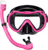 Snorkeling Gear Set for Adults, 180° Panoramic View Snorkel Mask, Anti-Fog Anti-Leak Dry Top for Diving