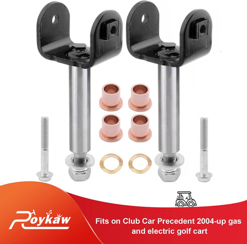 Roykaw Kingpin Repair Kit Compatible with Club Car Precedent 2004-up Gas/Electric Golf Cart, Replaces OEM #103638601