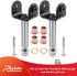 Roykaw Kingpin Repair Kit Compatible with Club Car Precedent 2004-up Gas/Electric Golf Cart, Replaces OEM #103638601