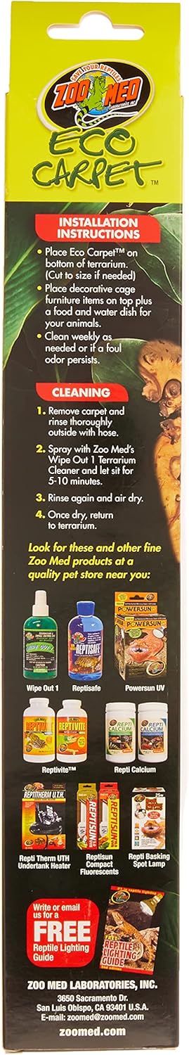 Eco Carpet for 40 Gallon Tanks by Zoo Med