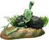Penn-Plax Action Air Pirate Skeleton with Jug & Treasure Chest, Live-Action Aerating Aquarium Ornament
