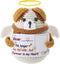 Mini Handmade Inspirational Positive Angel Dog Crochet Gifts Pet Memorial Gifts for