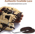Softball Baseball Glove Lace - Mitt Lace Repair Kit with 2 Leather Laces and Lacing Needle for Catcher's Glove