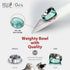 Felli Pet Oblik Anti Whisker Fatigue Cat Bowl, Raised Stainless Steel Wide Shallow Dish, Vomit & Spill Proof, 0.5Cup