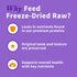 Halo Raw Freeze Dried Dog Treats: Chicken Hearts Recipe, 2-OZ Pouch for All Life Stages