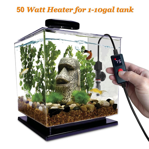 PULACO Small Aquarium Betta Heater (PL-168 50w).