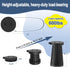 2026 18.1" 600lbs ALEVMOOM Upgraded Collapsible Stool with Cushion & Carry Bag, Max Weight Portable Telescoping Stool