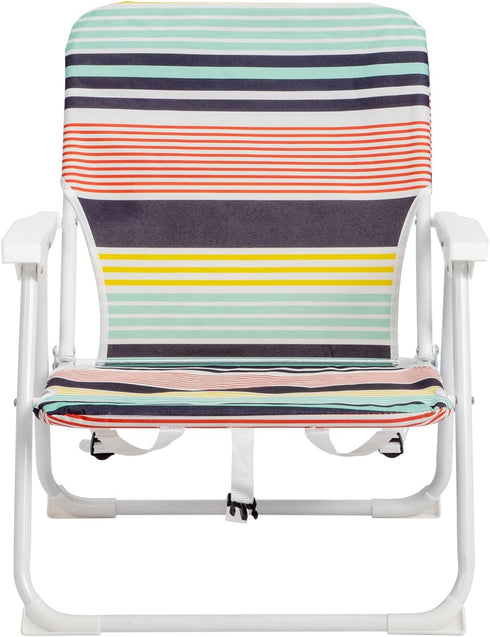 VAAMI 600D Folding Beach Chair, Beach Chairs for Adults,Portable Heavy-Duty Lawn Chairs Made of High Strength Durable