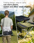 13 inch 2025 Rocalt Camping Portable Stool, Ultralight Collapsible Stool, Ultralight Aluminum Pocket Chair for Adult