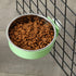 Love Dream Crate Dog Cat Bowls, Removable Stainless Steel Hanging Pet Cage Bowls for Water, Food Feeder for Cats, Dogs,