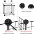 16pcs 13"x13" LANGXUN Small Animal Playpen with Waterproof Mat, Pet Playpen, Rabbit Guinea Pig Cages, Puppy Kitten