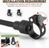ROCKBROS Bike Mirror Handlebar Mount, 360° Rotatable Adjustable Bicycle Rear View Mirror for Mountain Road Bike