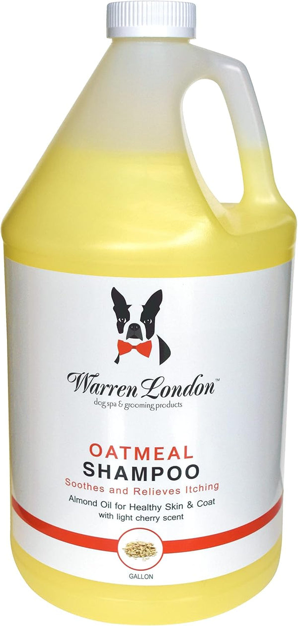 Warren London Oatmeal Dog Shampoo - Fast Itch Relief for Dry, Sensitive,