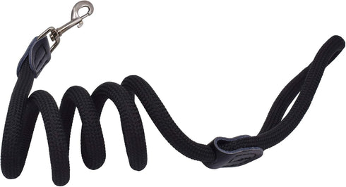 Dog Leash 4 feet Nylon Rope Long Comfortable for Medium Small Dogs Daily Training Walking(Black)