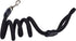 Dog Leash 4 feet Nylon Rope Long Comfortable for Medium Small Dogs Daily Training Walking(Black)