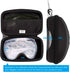 Snow Goggles Case, Semi Hard EVA with Aluminum Bag Strap & High-Performance Zipper for Travel