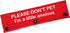 Funny Dog Leash Sleeve, Please Don't Pet I'm a Little Anxious, Pet Leash Wrap Alert Tag (Little Anxious-Sleeve)